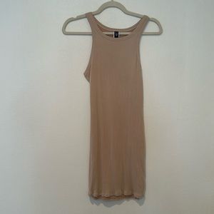 Tan mini bodycon dress from Windsor